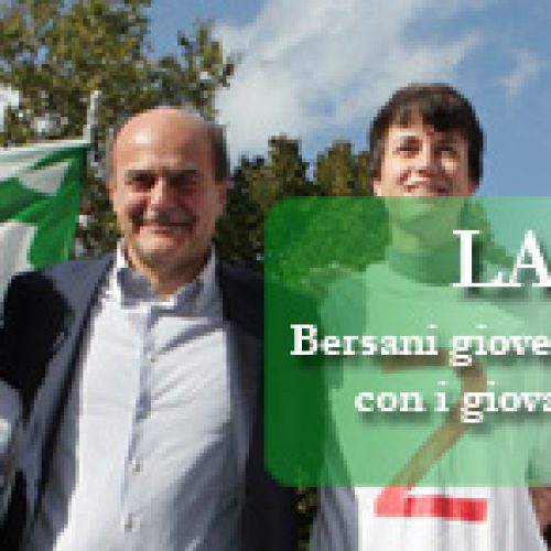 Bersani annuncia i provvedimenti del suo primo Consiglio dei Ministri e l’apertura della campagna elettorale con i giovani al primo voto