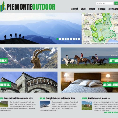 E’ online Piemonteoutdoor.it Il portale per la promozione turistica, sportiva e culturale del Piemonte